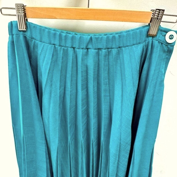 Vintage Jeanne Marc Pleated Maxi Skirt - Picture 5 of 7